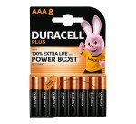 Pile alcaline Duracell Plus Powerboost Ministilo AAA - Blister da 8