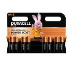 Pile alcaline Duracell Plus Powerboost Stilo AA - Blister da 8