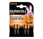 Pile alcaline Duracell Plus Powerboost Ministilo AAA - Blister da 4