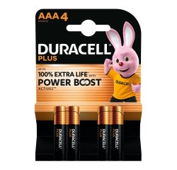 En_pile alcaline duracell plus powerboost ministi