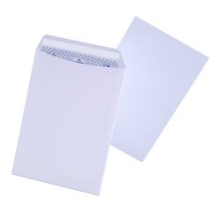 La Couronne - Pochette velin blanc 90 g 229 x 324 mm sans fenêtre - Boîte de 250