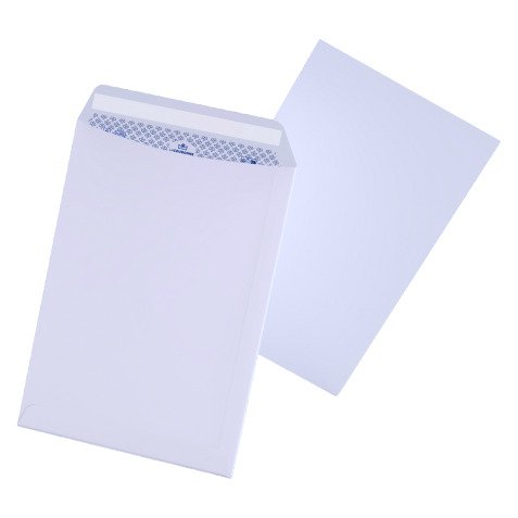 La Couronne - Pochette velin blanc 90 g 229 x 324 mm sans fenêtre - Boîte de 250