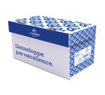 Enveloppe La Couronne 90 g/m² avec bande protectrice blanche - Boîte de 200