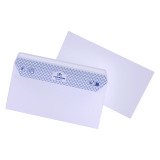 Enveloppe 110 x 220 mm La Couronne 90 g sans fenêtre blanche - Boîte de 200