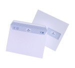 Enveloppe 162 x 229 mm La Couronne 90 g avec fenêtre 45 x 100 mm blanche - Boîte de 200