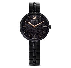 En_swarovski orologio cosmopolitan nero