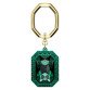 Swarovski portachiavi taglio ottagonale