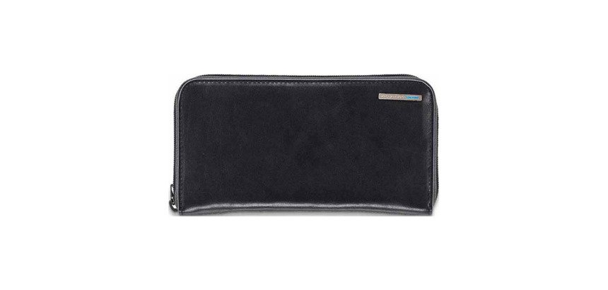 Piquadro portafoglio donna con 4 soffietti e zip