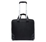Piquadro cartella trolley p/pc 15,6'' in tessuto riciclato cm 42x37x20
