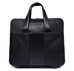 En_piquadro cartella trolley p/pc 15,6'' in tessu