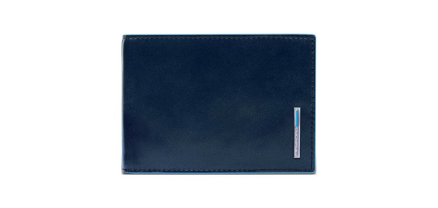 Piquadro p/foglio uomo con p/documenti 12,5x9,5x2 cm