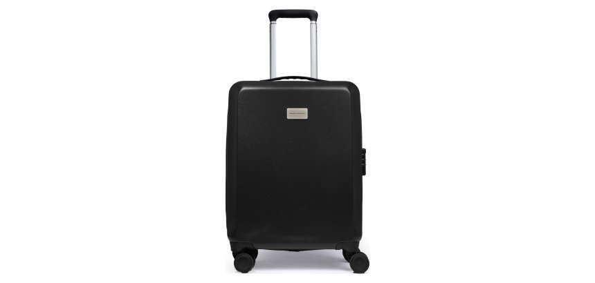 Piquadro trolley rigido in polipropilene riciclato cm 40x55x20