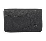 Piquadro porta biglietti da visita rigido cm 10x6x1,5