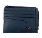 Piquadro bustina portamonete, documenti e carte di credito cm 12,5x9x1