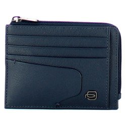 Piquadro bustina portamonete, documenti e carte di credito cm 12,5x9x1