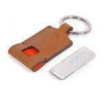 Piquadro Portachiavi in pelle con chiavette USB 16GB