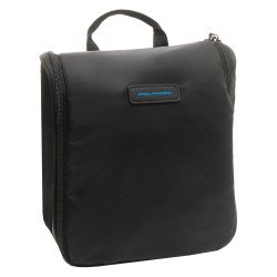 Piquadro beauty case da viaggio da appendere cm 23x26x9