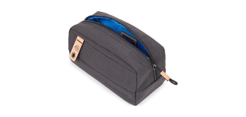 Piquadro necessaire da viaggio cm 23x11x11,5