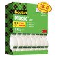 Confezione convenienza 18 + 6 in omaggio Nastro adesivo Scotch Magic 19 mm x 33 m trasparente