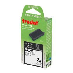 Cassette d'encrage Printy 6/4910A Trodat - Lot de 2