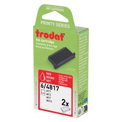 Ink cartridge for Printy 6/4817A Trodat - Pack of 2