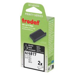 Inktcassette Printy 6/4817A Trodat - Set van 2 stuk