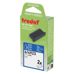 Inktcassette Printy 6/4923A Trodat - Set van 2 stuks