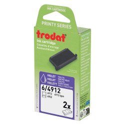Ink pad for Printy 6/4912A Trodat - Set of 2