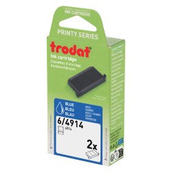 Inktcassette Printy 4914B Trodat - Set van 2 stuks