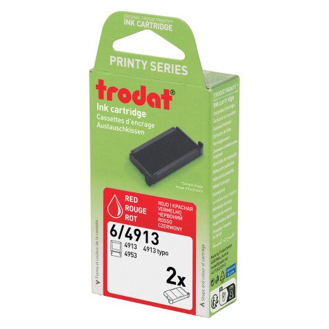 Cassette des Printy 6/4913B Trodat - Pack mit 2