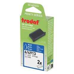 Inktcassette Printy 6/4913B Trodat - Set van 2 stuks