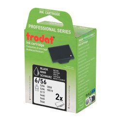 Cassette d'encrage Professional Line 6/56A Trodat - Lot de 2