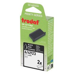 Cassette d'encrage Printy 6/4923A Trodat - Lot de 2