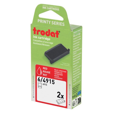 Inking cartridge Printy 6/4915B Trodat - Set of 2