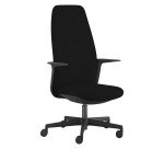 Sedia direzionale ergonomica Levita Unisit in tessuto