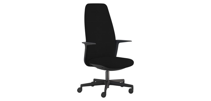 Sedia direzionale ergonomica Levita Unisit in tessuto