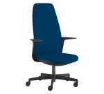 Sedia direzionale ergonomica Levita Unisit in tessuto