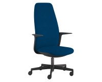 Sedia direzionale ergonomica Levita Unisit in tessuto