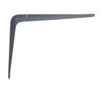 Console emboutie acier - L : 150 mm - H : 125 mm - gris