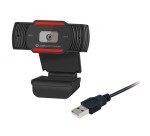 Conceptronic AMDIS 1080P FHD cámara web 1920 x 1080 Pixeles USB 2.0 Negro, Rojo