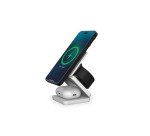 Cargador inalámbrico KSIX Cube 3en1 15 W compatible con MagSafe®