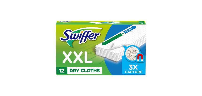 Panni ricambio Swiffer XXL bianco 12 unità