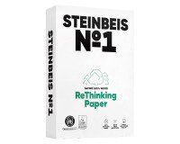 Recycled white A4 paper 80 g Steinbeis N°1 - Ream of 500 sheets