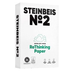 Gerecycleerd papier A4 wit 80 g Steinbeis nr. 2 - Pak van 500 vellen
