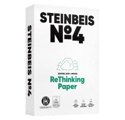 Gerecycleerd papier A4 wit 80 g Steinbeis nr. 4 - Pak van 500 vellen