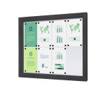 Outdoor Vergrendelbaar Notitiebord Slim 8 x A4 Anthracite