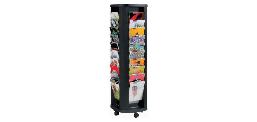 Paperflow Portariviste rotante 40 ripiani