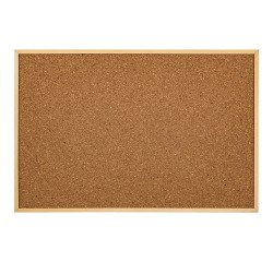 En_pannello sughero cornice legno 60x90