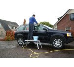 Piattaforma Atrex Altavista per uso professionale e domestico in alluminio