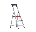 Scala pieghevole Altrex Double Decker per uso professionale e domestico in alluminio, 3 gradini